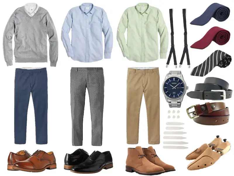 fall men's business casual